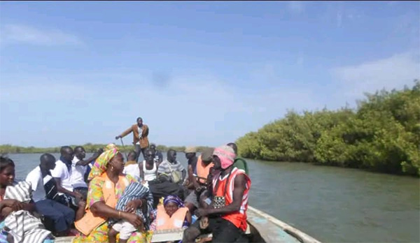 Casamance : Le village insulaire de Haère coupé du reste du Sénégal
