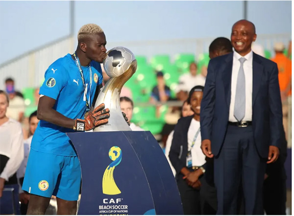 Capitaine des Lions du sable : Al Seyni Ndiaye nommé Ambassadeur mondial du beach soccer