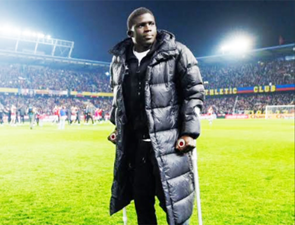 Blessure – Plus de peur que de mal pour Malick Diouf : «Je ferai tout pour revenir le plus rapidement possible»