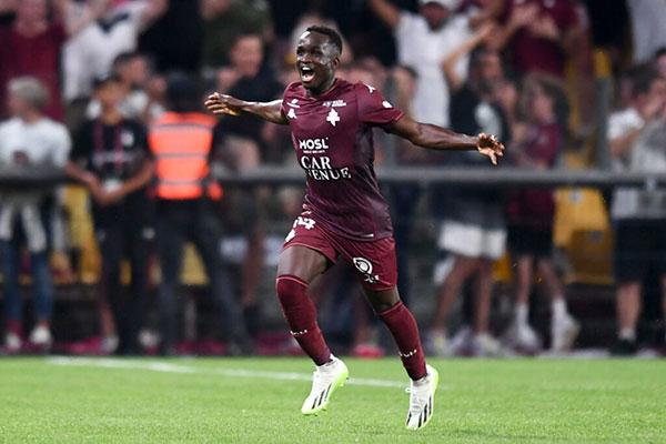 Ligue 2 – Metz cartonne contre Martigues (6-0) : Cheikh Sabaly auteur d’un triplé !