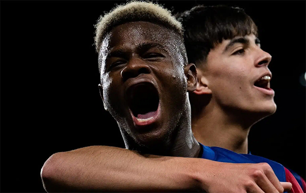 Barça B : Mikayil Faye s’offre un coup franc décisif à la 89e minute !