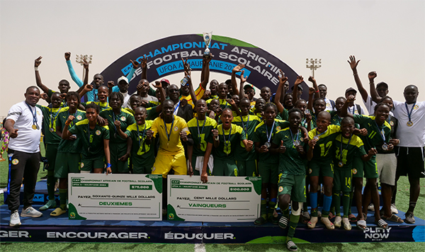 Tournoi scolaire Ufoa/A : Le Sénégal champion !