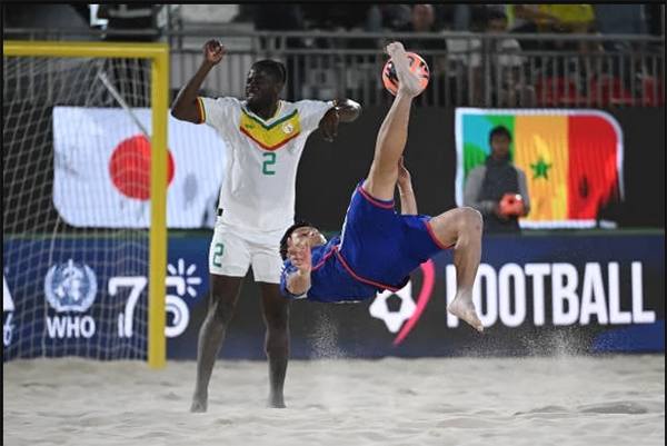 Mondial beach soccer : Renversé par le Japon, le Sénégal déjà éliminé !