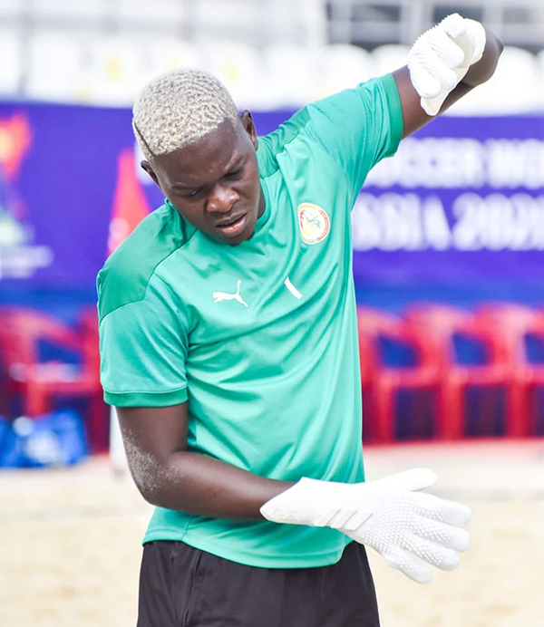 Beach soccer – Touché à la hanche et incertain contre le Bélarus, demain : Al Seyni Ndiaye : «Je serai édifié aujourd’hui»