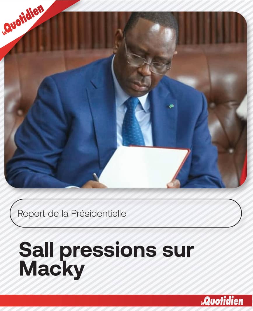 Postponement of the Presidential Elections: Heavy Pressure on Macky