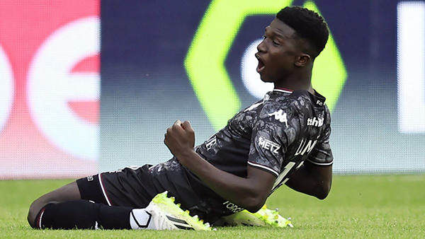 Metz – Un lob de 58 mètres : Lamine Camara : un premier but ; et quel but !