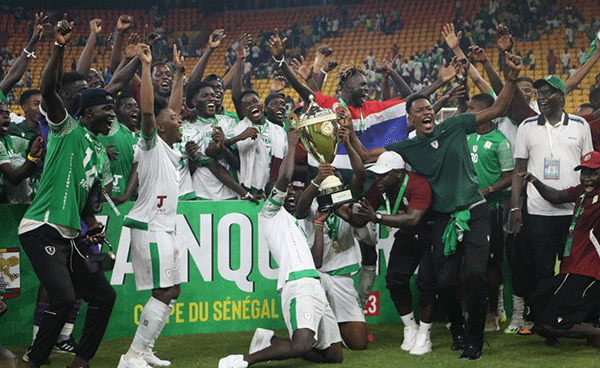 Projecteur – Abdoulaye Guèye, vainqueur de la Coupe du Sénégal avec le Jaraaf : Un second devenu premier !