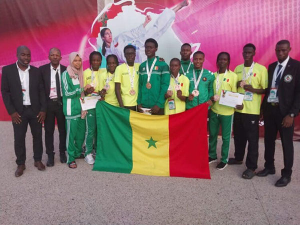 Championnat d’Afrique de karaté : Le Sénégal termine avec huit médailles
