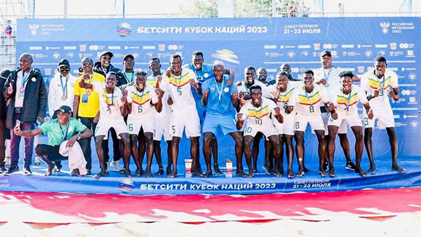 Tournoi de Russie : Les Lions de la plage terminent à la 3e place