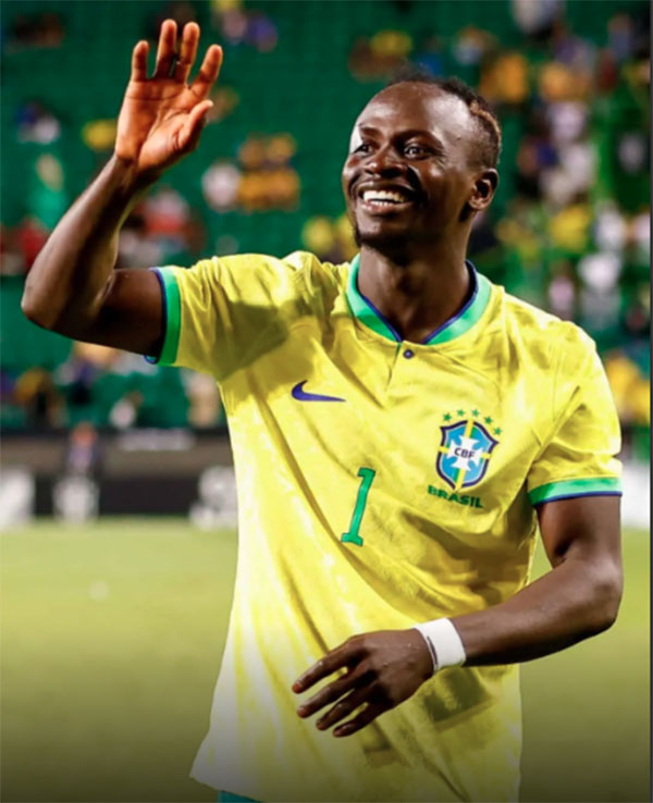Auteur d’un doublé face au Brésil (4-2) : Sadio Mané, à jamais le premier !