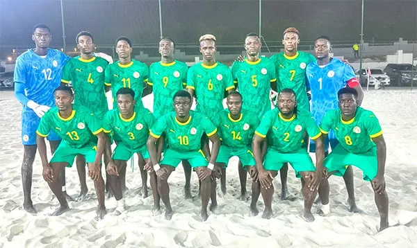 Beach soccer : Le Sénégal s’impose face aux Emirats arabes unis (4-2) en amical