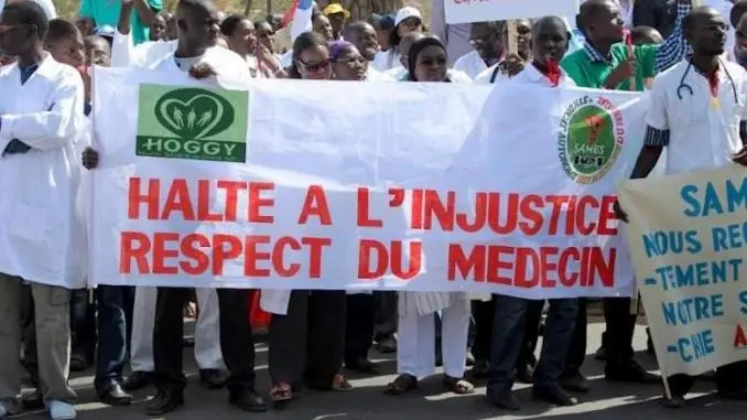 Santé – Grève de 48 heures demain et jeudi : Le Sames remet ça encore !