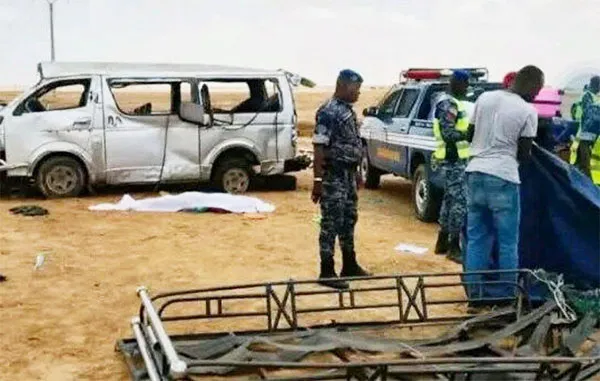 Drame sur la route de Louga : Un dérapage de minibus fait 4 morts et 7 blessés