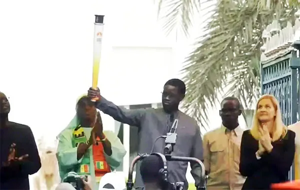 La Flamme olympique est arrivée au Sénégal : du rendez-vous du recevoir au rendez-vous du donner