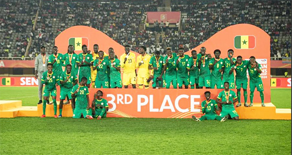 Chan 2025 : Vainqueur de la petite finale face au Soudan : Le Sénégal termine sur le podium