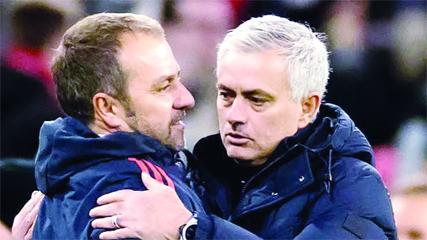 Sur le banc : Duel entre Flick et Mourinho !