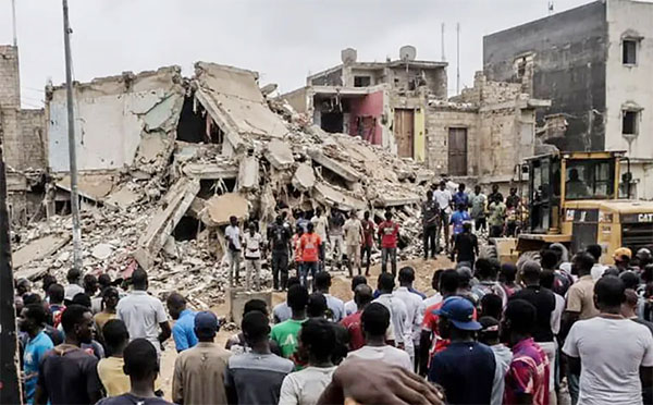 Collapse of a six-storey building in Thiès: One dead, two injured