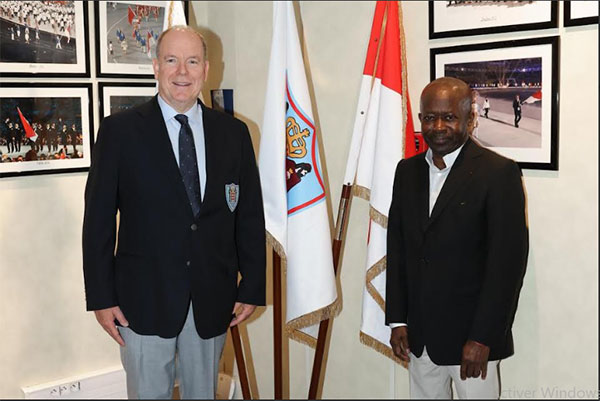 Joj 2026 – La Principauté de Monaco s’engage aux côtés du Cojoj : Diagna Ndiaye hôte du Prince Albert II